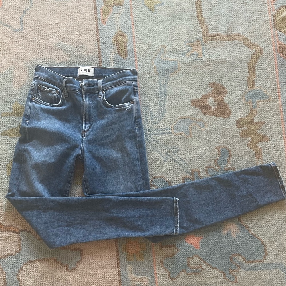 AGOLDE Sophie Mid Rise Skinny Jean